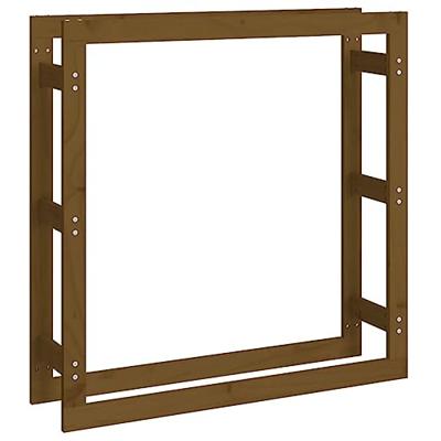 Haardhoutrek 100x25x100 cm massief grenenhout honingbruin