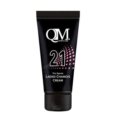 Qm sports care sportscare 21 tube ladies chamois cream 150ml