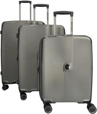 Enrico Benetti Richmond 3 delige Kofferset-Antracite