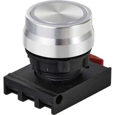 TRU COMPONENTS TC-12835252 ONPOW26BK-ZE/W Frontelement voor druktoets Knop 1 stuk(s)