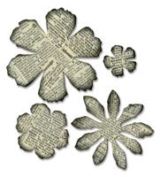 Sizzix • tim holtz bigz die tattered florals - thumbnail