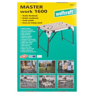 Wolfcraft werktafel | master work 1600 | 1 stuk - 6909000