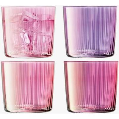 L.S.A. Gems Tumbler Glas 310 ml Set van 4 Stuks Assorti