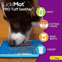 Voerbak voor honden Lickimat Groen Polypropyleen TPR - thumbnail