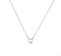 TFT Zilveren Ketting Letter Q 1,1 mm x 41-45 cm - thumbnail