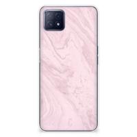 OPPO A53 5G | OPPO A73 5G | TPU | Siliconen hoesje | Marble Pink - Origineel Cadeau Vriendin - thumbnail
