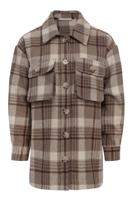 LOOXS 10sixteen Meisjes blouse oversized - Geruit - thumbnail