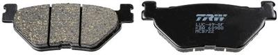 TRW remblokken "mcb 722 brake pad mcb 722 organic standard