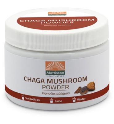 Mattisson Healthstyle Mattisson Healthstyle Absolute Chaga Mushroom Poeder (100g)