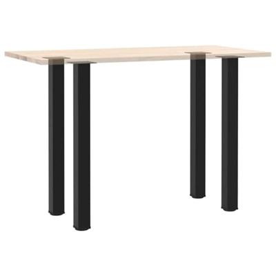 Bartafelpoten 4 st 90-92 cm staal zwart - thumbnail