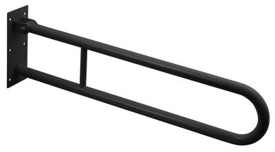 Handgreep U-Vorm Vouwbaar Sapho Handicap 60 cm Zwart