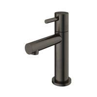 Hotbath Cobber Fonteinkraan opbouw - L-uitloop 8.5cm - verouderd ijzer E001AI - thumbnail