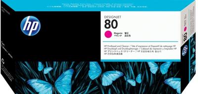 HP 80 (C4822A) Printkop Magenta - thumbnail
