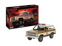 Modelauto - REVELL - Modelbouwset - Stranger Things - Chevrolet K5 Blazer - Inclusief lijm, verf en accessoires - thumbnail