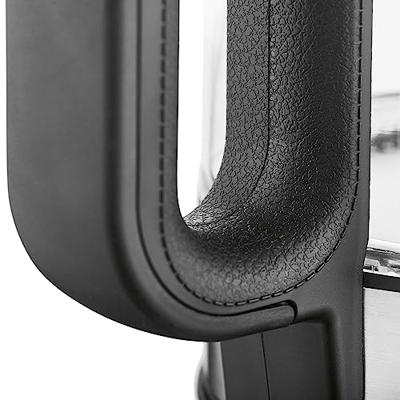 GourmetMaxx GOURMETmaxx Glas-Wasserkocher LED 1,7l 2200W Edelstahl/schwarz kabellos Waterkoker Kabelgebonden Aantal/Volume: 1.7 l Zwart/RVS, Glas GourmetMaxx GOURMETmaxx Glas-Wasserkocher LED 1,7l 2200W Edelstahl/schwarz kabellos Waterkoker Kabelgebonden Aantal/Volume: 1.7 l Zwart/RVS, Glas