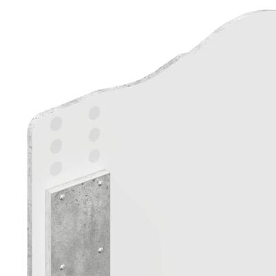 Bedframe Concerte Grijs 90 x 190 cm Massief grenenhout