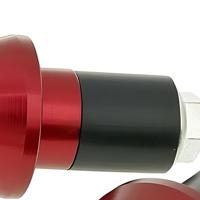 Vicma Handlebar plugs 17.5 mm red, 656rj - thumbnail