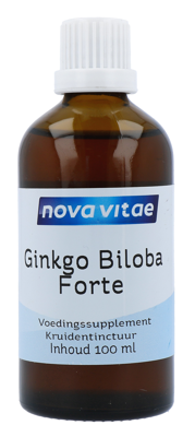 Nova Vitae Ginkgo biloba forte (tempelboom) kruidentinctuur 100 Milliliter