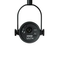 Shure Motiv MV7+ Black dynamische xlr/usb broadcast microfoon - thumbnail