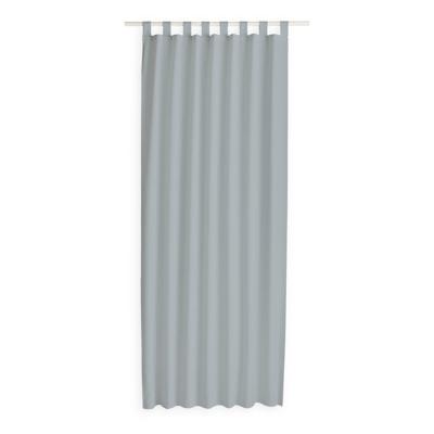 Kant en Klaar Gordijn Met Lus Lichtgrijs - 140cm x 260cm