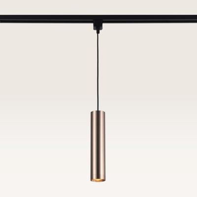 Hangspot Belano caramello m - GU10-fitting - Ontworpen voor 1-fase railsysteem - Bruin - Railspot - IP20 voor binnen