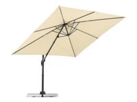 Schneider Zweefparasol Valencia 250 x 250 cm (Naturel) - thumbnail