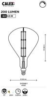 Circle XXL lichtbron7,5W - E27 - Led - 250lm - 1800K - 2101000900 - thumbnail