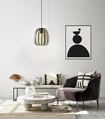 Eglo Hanglamp Ø 25,5cmEncinitos zwart met goud - 99665