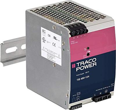 TracoPower TIB 480-148 DIN-rail netvoeding +48.0 V/DC 10000 mA 480 W Aantal uitgangen: 1 x Inhoud: 1 stuk(s)