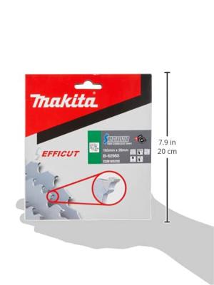 Makita Cirkelzaagblad voor Hout | Efficut | Ø 165mm Asgat 20mm 25T - B-62985