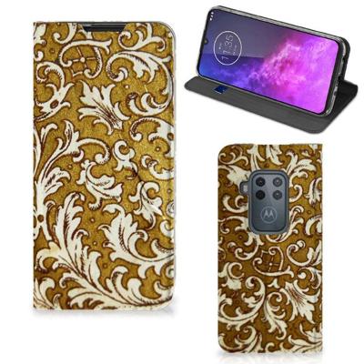 Telefoon Hoesje Motorola One Zoom Barok Goud Telefoon Hoesje Motorola One Zoom Barok Goud
