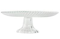 Eetbord Home ESPRIT Transparant Kristal 20,5 x 20,5 x 7,5 cm - thumbnail