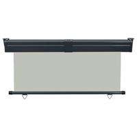 Balkonscherm 165x250 cm grijs - thumbnail