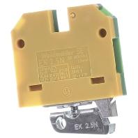 Weidmüller 0474360000 Aardingsklem Schroeven Geel-groen 100 stuk(s) - thumbnail