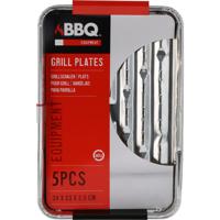 BBQ grilschalen set van 5 stuks - thumbnail