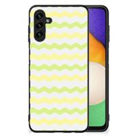 Samsung Galaxy A13 5G | A04s Back Case Waves Yellow - thumbnail