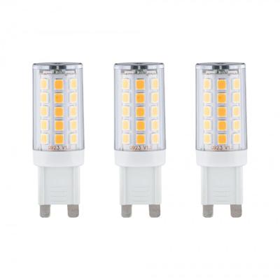Paulmann 28808 LED-lamp Energielabel F (A - G) G9 Stiftfitting 2.5 W Warmwit (Ø x h) 17 mm x 50 mm 3 stuk(s)