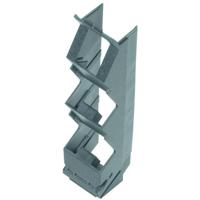 Weidmüller CH20M22 S RPP BK 2010 1276590000 Universele behuizing 105.5 x 22.5 x 22.83 Zwart 10 stuk(s) - thumbnail