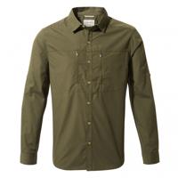 Craghoppers outdoorshirt Kiwi Boulder heren donkergroen - thumbnail