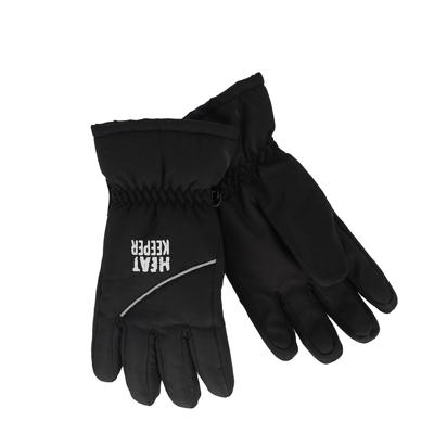 Heatkeeper Kinder Ski Handschoenen Zwart-9-12 jaar
