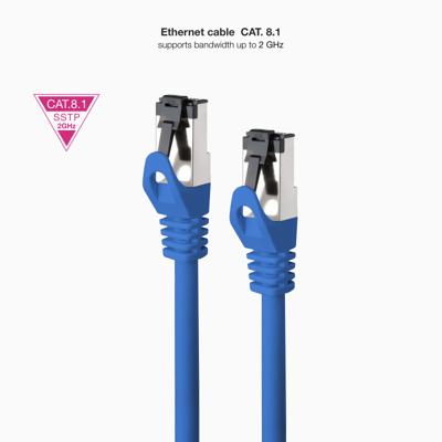 USB-kabel NANOCABLE 10.20.2002-BL Blauw 2 m