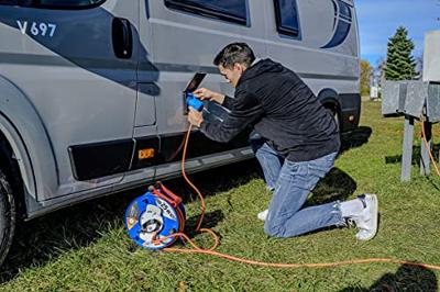 Brennenstuhl Garant G CEE 3 IP44 Kabelhaspel voor camping en maritieme doeleinden 25m H07RN-F 3G2,5 - 1182470100 - thumbnail
