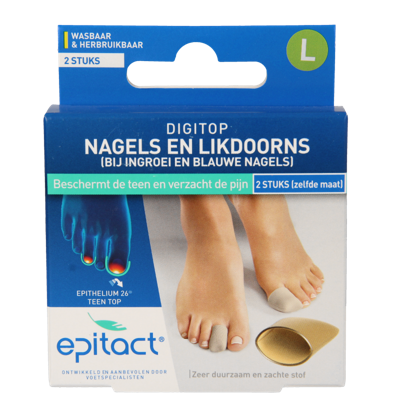 Epitact Digitop nagels en likdoorns L 2 Stuks Epitact Digitop nagels en likdoorns L 2 Stuks