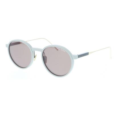 Daniel Hechter zonnebril DHS193 rond RVS cat. 3 lichtgrijs