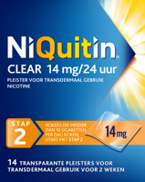 Niquitin Clear Pleisters 14mg Stap 2 - thumbnail