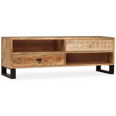 VidaXL Tv-meubel 120x30x40 cm massief mangohout
