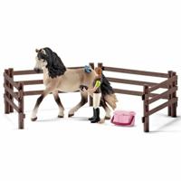 Schleich - Andalusian Horses Care Kit - 42270 - Horse Club Range - thumbnail