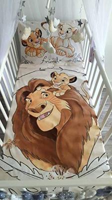 The Lion King peuterdekbedovertrek Best Friends - 100 x 135 cm - Katoen