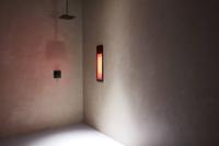 Sunshower Pure Black infrarood inbouwapparaat 19.9x61.9x10cm half body 1250watt zwart/aluminium 80063 - thumbnail