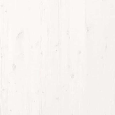 Bedframe Wit 80 x 210 cm Massief grenenhout